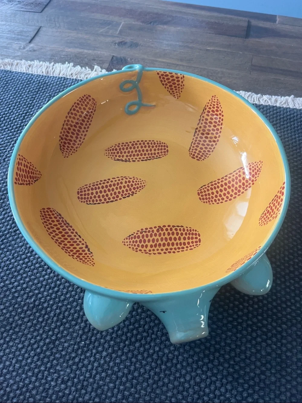 Sur La Table Rare Farmhouse Pig Rustic Serving Bowl